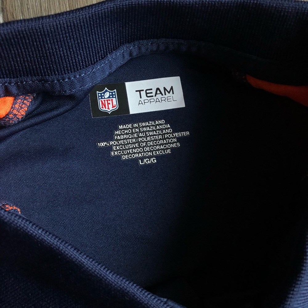 Denver Broncos NFL Team Polo T shirt Size Large - Picture 3 of 3